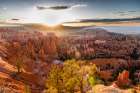 Sunrise, Bryce Canyon National Park, Utah, USA. Art Print